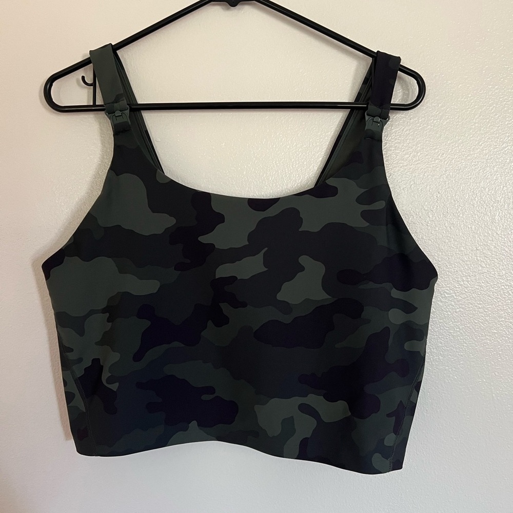 Old Navy Camouflage Tank Top - Green and Black